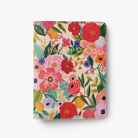 Rifle Paper Co. Handbags - Garden Party Floral Passport Holder - Rifle Paper Co.